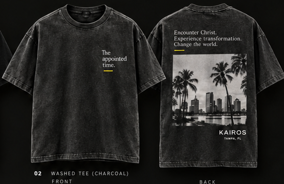 Appointed Time Skyline Tee design preview