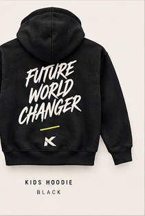 Future World Changer Kids Hoodie design preview