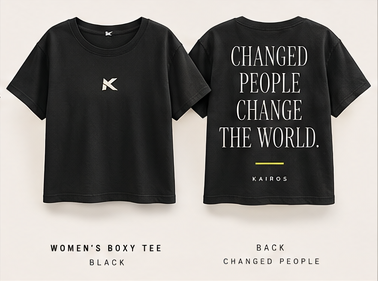 Changed People Women’s Boxy Tee design preview