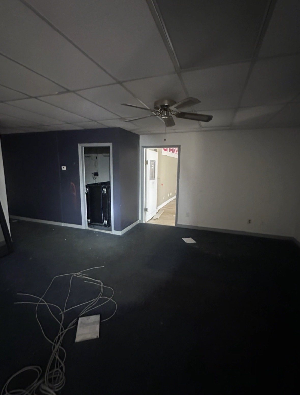 Unfinished room inside the future Kairos Tampa home